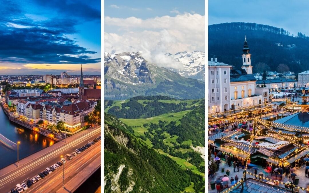 Alemania y Suiza: Un Viaje Inolvidable por Austria, Alemania y Suiza con Interrail🚆