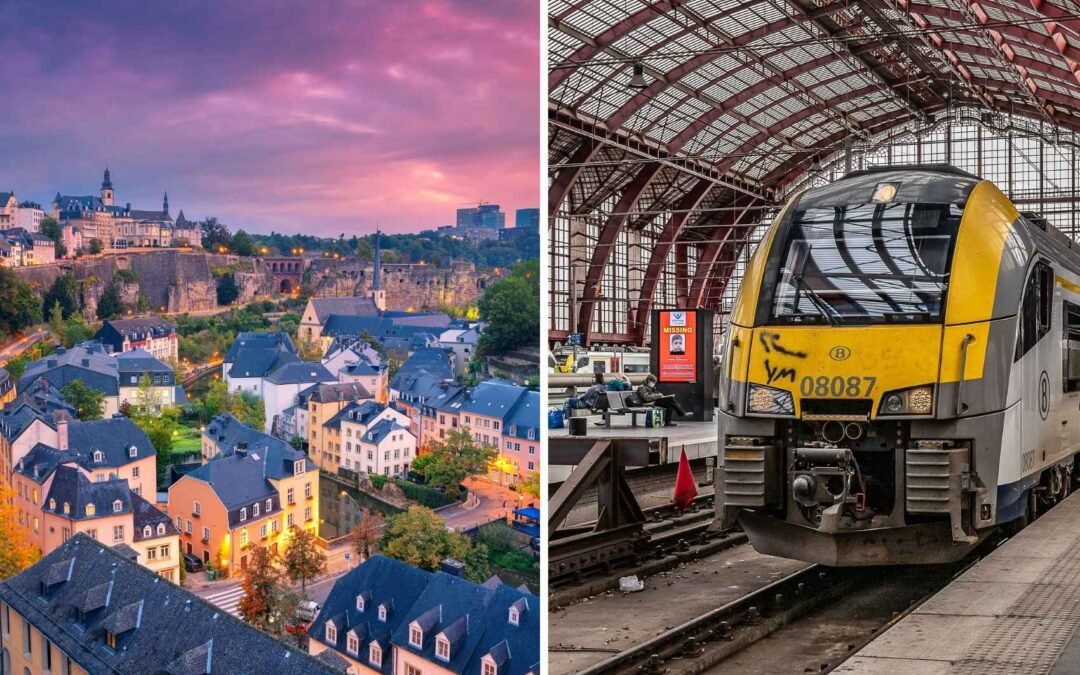 Tren Bruselas Luxemburgo