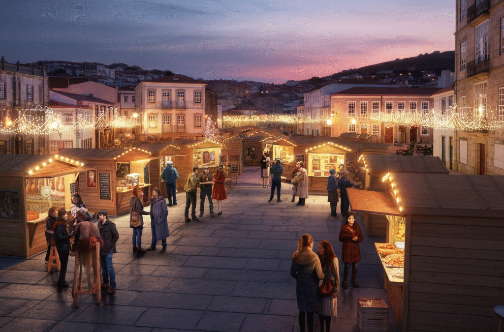 La Magia del Invierno: Mercados Navideños en Galicia y Auroras Boreales en Suecia