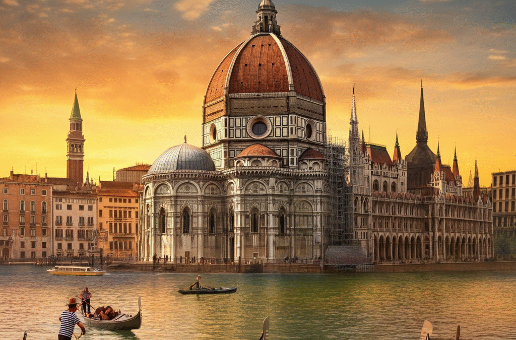 Itinerarios: Venecia y Florencia en 5 días y Budapest en 2 días
