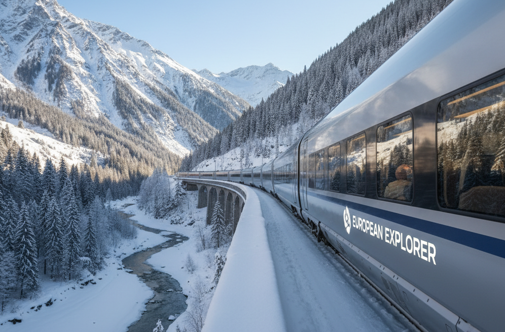 Interrail en invierno: los mejores destinos de nieve